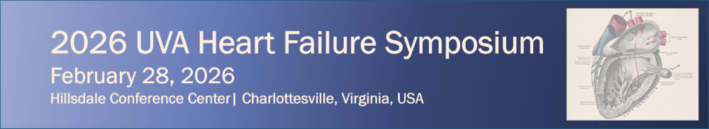 2026 UVA Heart Failure Symposium Banner